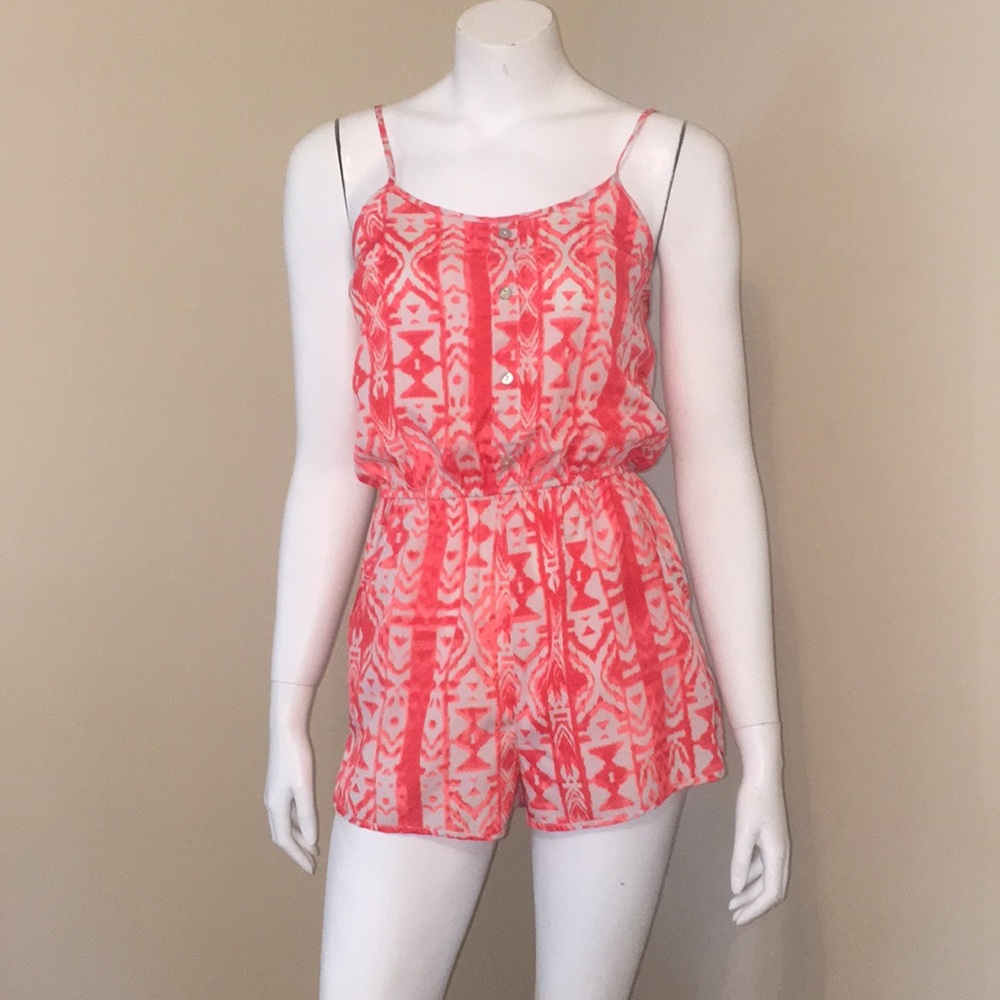 aztec print romper. NEVER WORN!